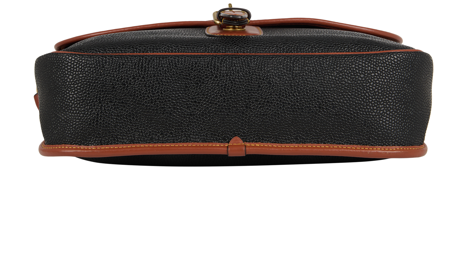 Heritage Messenger, &pound;150, Handbags, Black, Leather, Top view